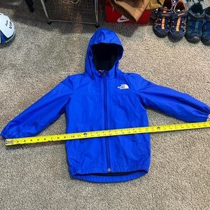 Northface waterproof jacket 4T royal blue